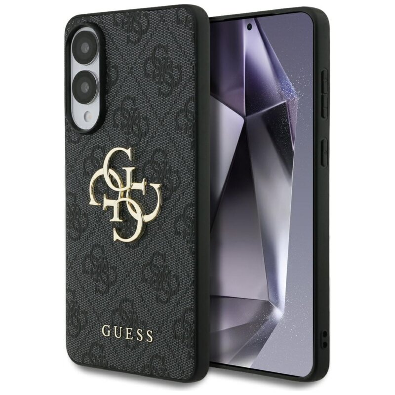 Husa originala Guess Samsung Galaxy S25 Edge Hardcase Big 4G Logo Classic Logo, negru, GUHCS25E4GMGGR