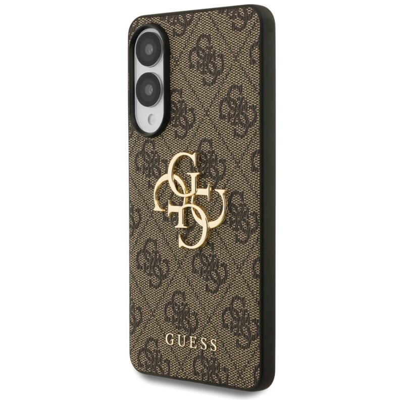 Husa originala Guess Samsung Galaxy S25 Edge Hardcase Big 4G Logo Classic Logo, maro, GUHCS25E4GMGBR
