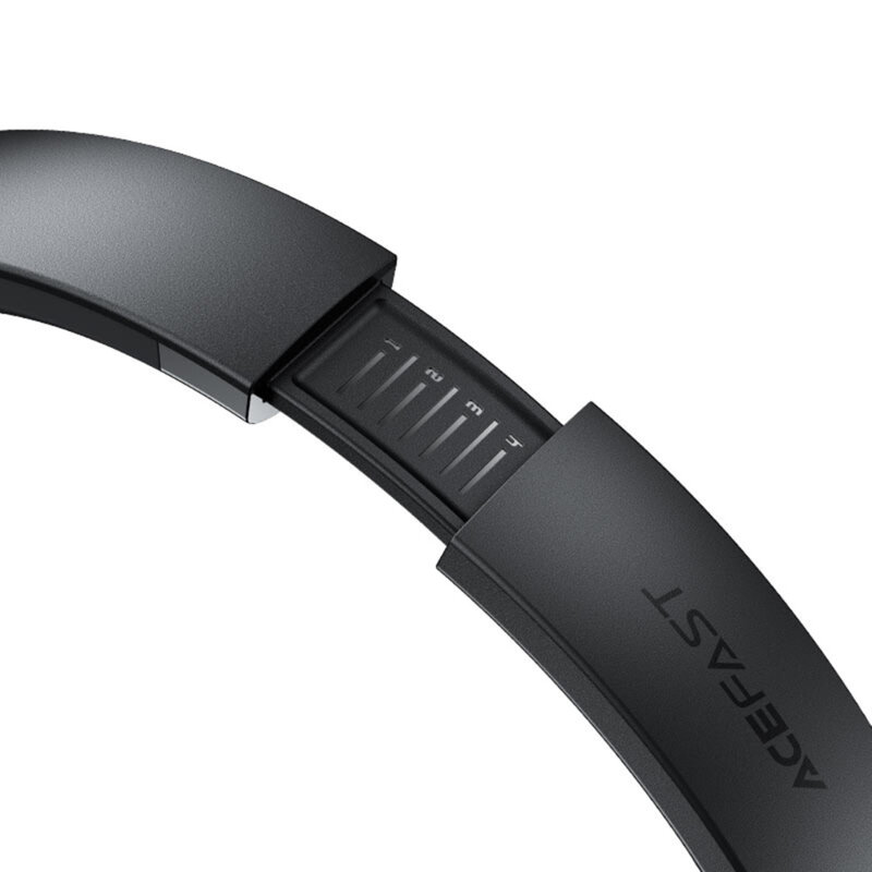 Casti Wireless Bluetooth 5.4, ANC, 500mAh, Acefast H10, negru