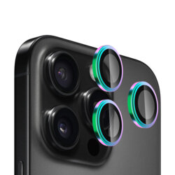 Folie iPhone 14 Pro Blueo Sapphire Crystal Original Lens Glass, colorat