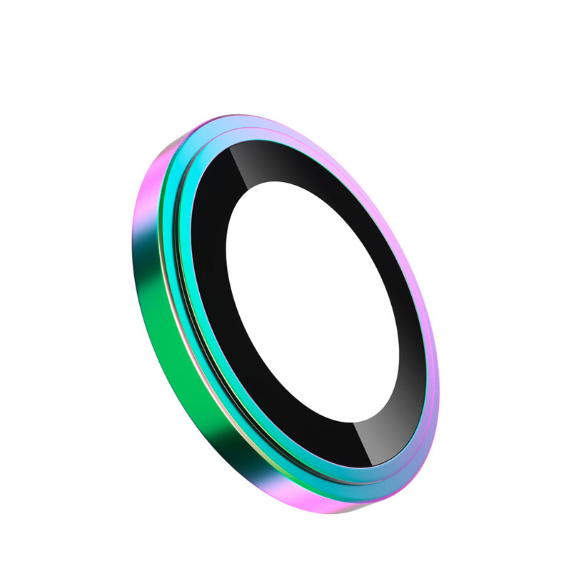 Folie iPhone 14 Pro Blueo Sapphire Crystal Original Lens Glass, colorat