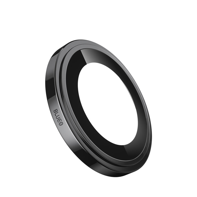 Folie iPhone 14 Pro Blueo Sapphire Crystal Original Lens Glass, negru