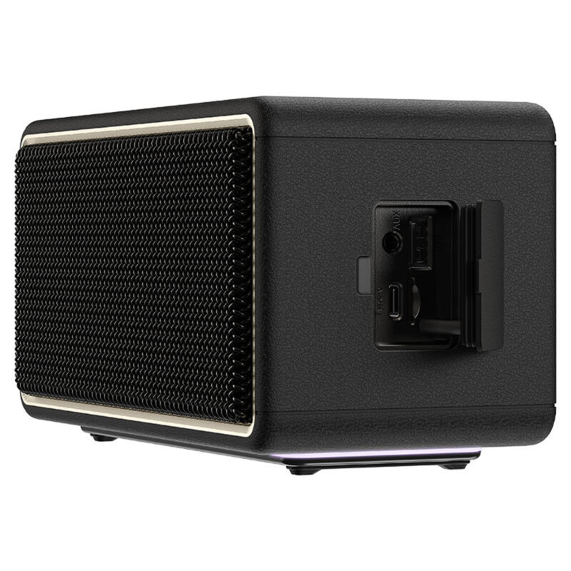 Boxa portabila TWS, 360°, 60W Acefast K3 Max, 5000mAh, negru