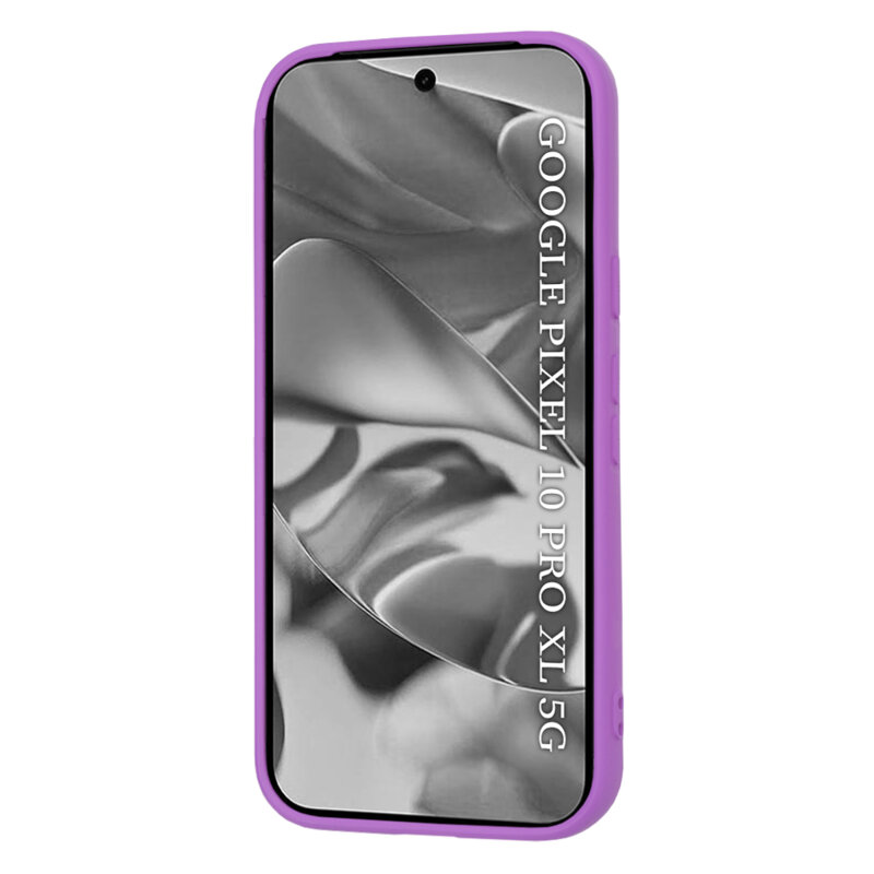 Husa silicon Google Pixel 10 Pro XL Techsuit SoftFlex, mov