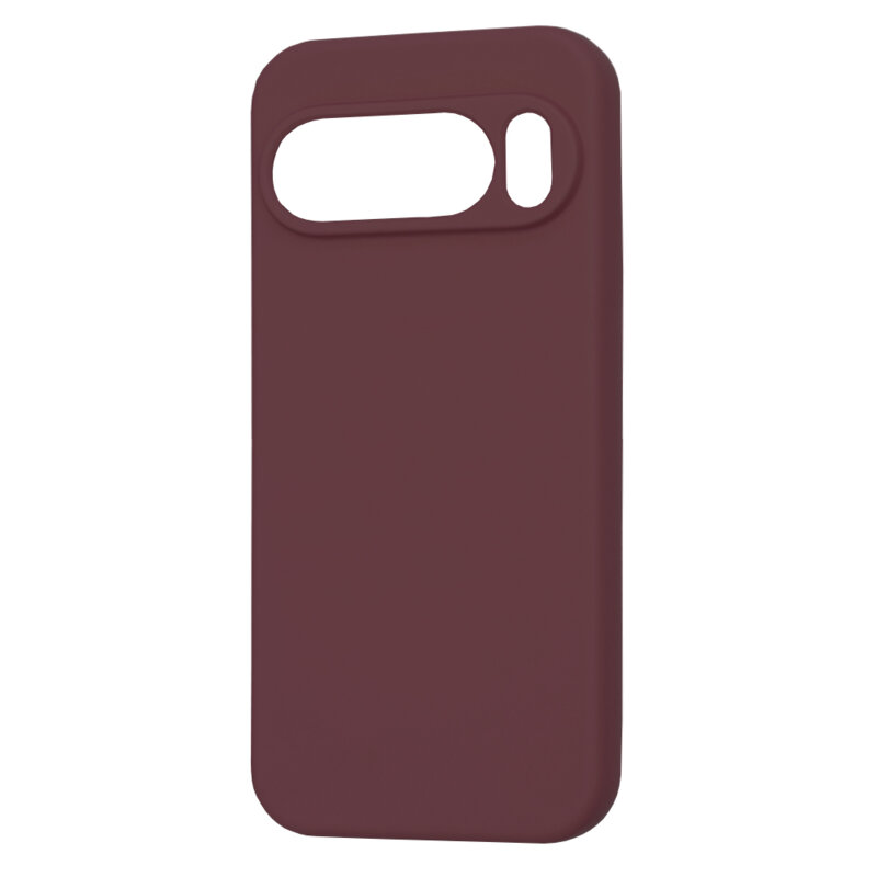 Husa silicon Google Pixel 10 Pro XL Techsuit SoftFlex, bordo