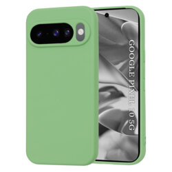 Husa silicon Google Pixel 10 Techsuit SoftFlex, verde deschis