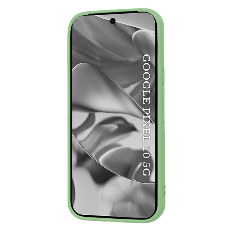 Husa silicon Google Pixel 10 Techsuit SoftFlex, verde deschis