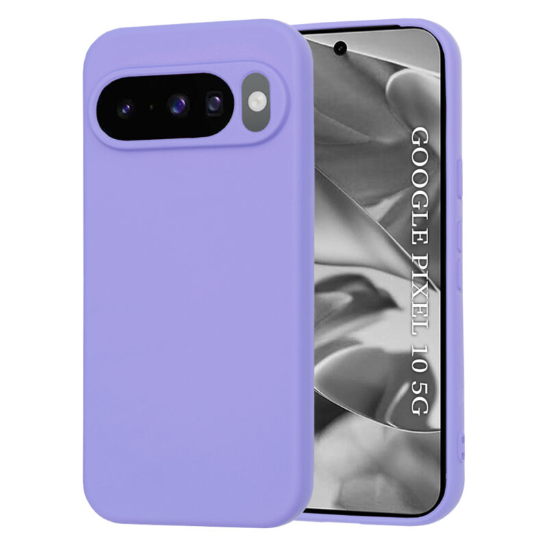 Husa silicon Google Pixel 10 Techsuit SoftFlex, violet