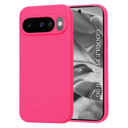 Husa silicon Google Pixel 10 Techsuit SoftFlex, fucsia