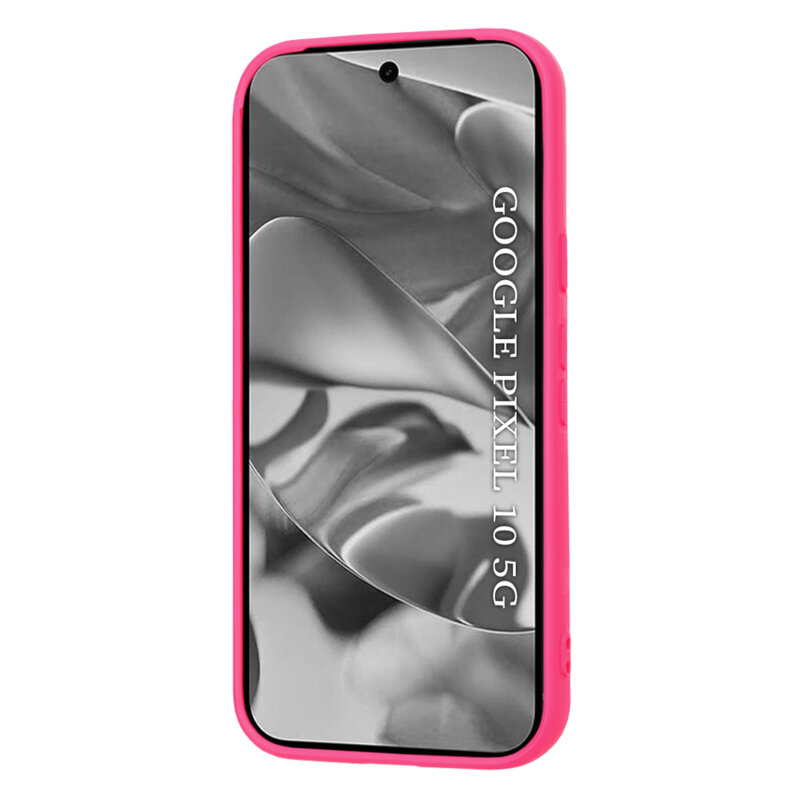 Husa silicon Google Pixel 10 Techsuit SoftFlex, fucsia