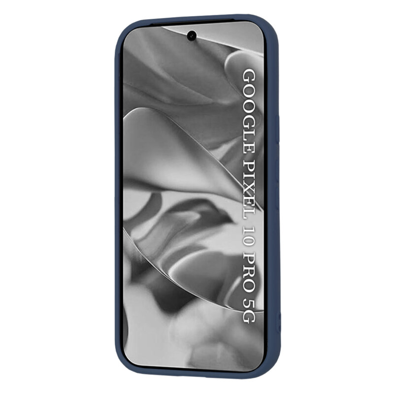 Husa silicon Google Pixel 10 Pro Techsuit SoftFlex, bleumarin