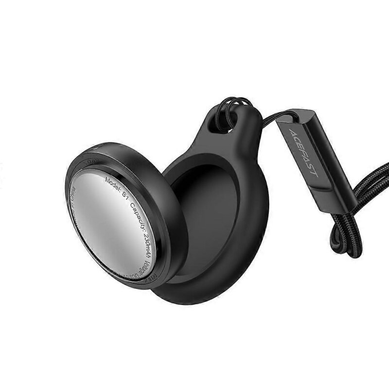 [Pachet 4x] Dispozitiv anti-pierdere compatibil cu iOS Acefast S1, 230mAh, gri