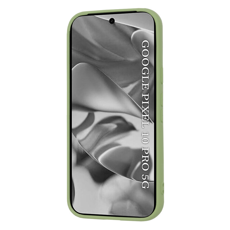 Husa silicon Google Pixel 10 Pro Techsuit SoftFlex, verde