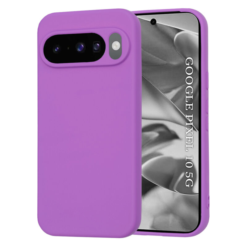 Husa silicon Google Pixel 10 Techsuit SoftFlex, mov