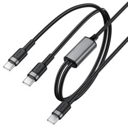 Cablu de date tip C 3in1, Fast Charge 100W Acefast, C22-02, 1.25m