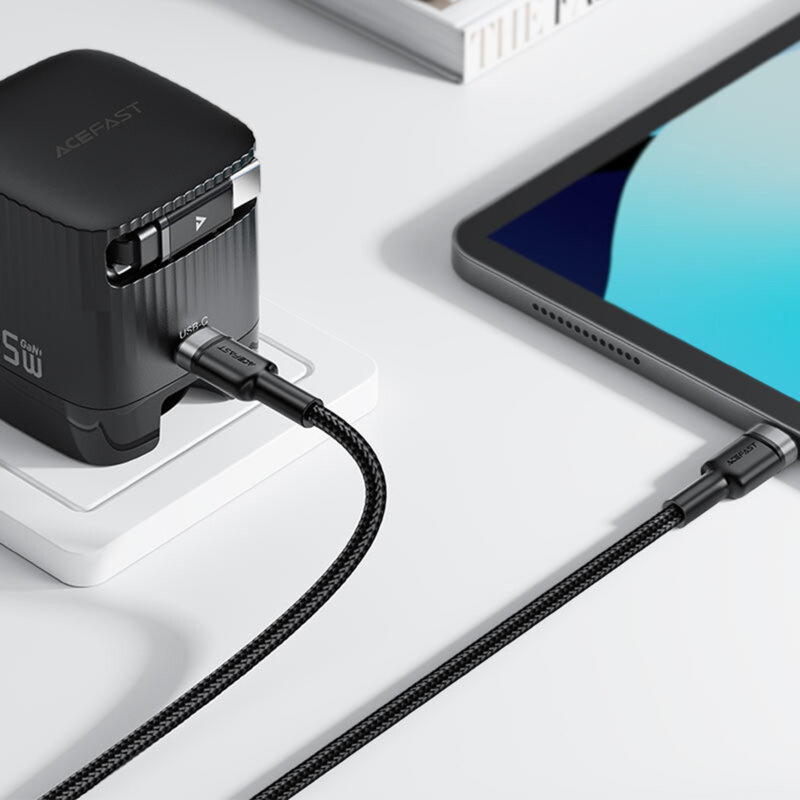 Cablu de date tip C 3in1, Fast Charge 100W Acefast, C22-02, 1.25m
