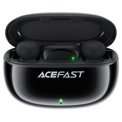Microfon 360° wireless tip lavaliera Acefast R2, 300mAh, negru