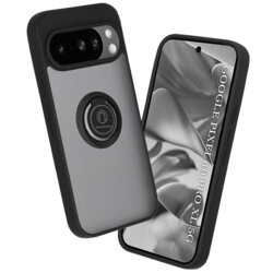 Husa Google Pixel 10 Pro XL Techsuit Glinth cu inel suport stand magnetic, negru