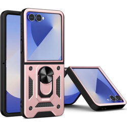 Husa Samsung Galaxy Z Flip7 protectie camera Techsuit CamShield Series, roz