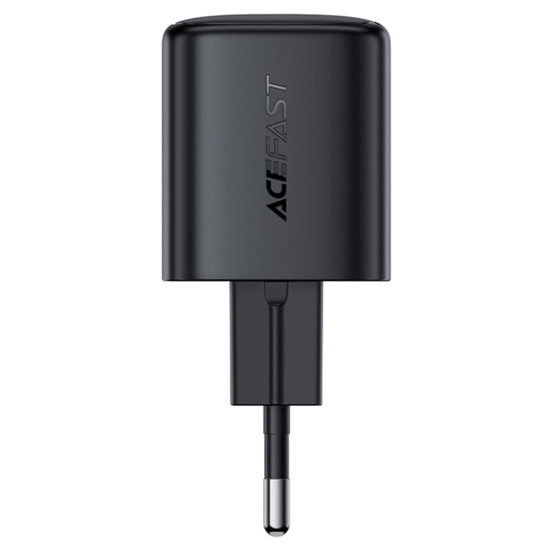 Mini incarcator priza GaN Type-C PD45W Acefast A119, negru