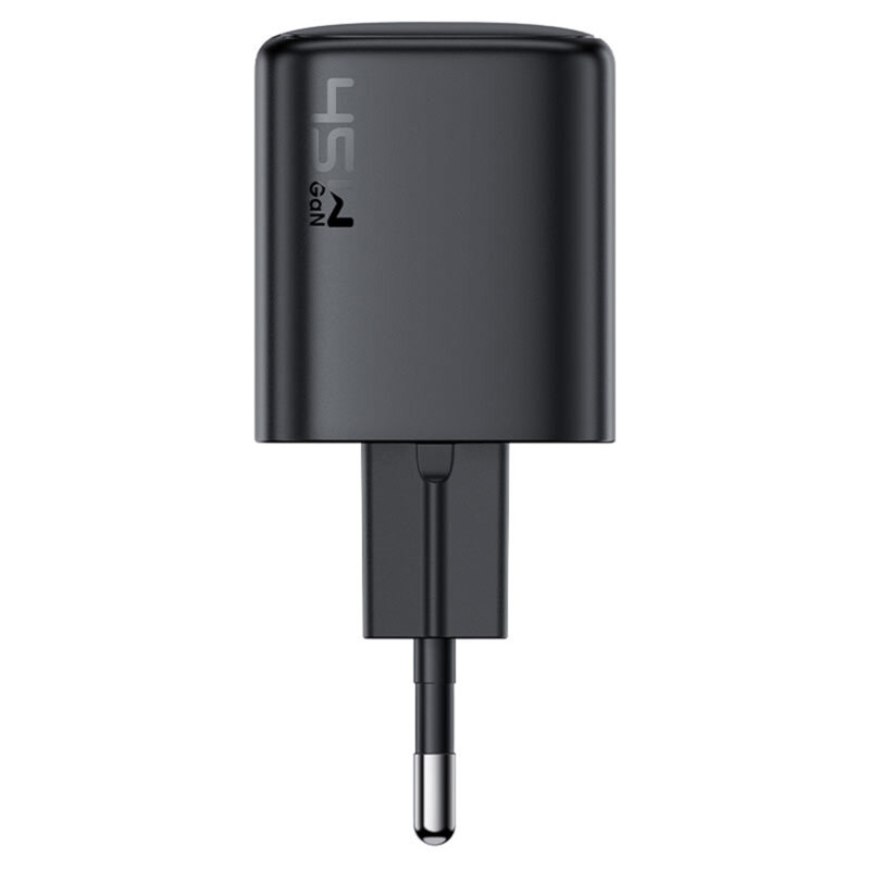Mini incarcator priza GaN Type-C PD45W Acefast A119, negru