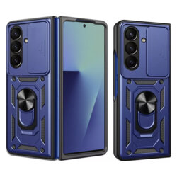 Husa Samsung Galaxy Z Fold7 protectie camera Techsuit CamShield Series, albastru