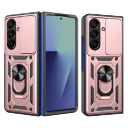 Husa Samsung Galaxy Z Fold7 protectie camera Techsuit CamShield Series, roz