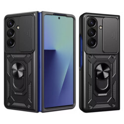 Husa Samsung Galaxy Z Fold7 protectie camera Techsuit CamShield Series, negru