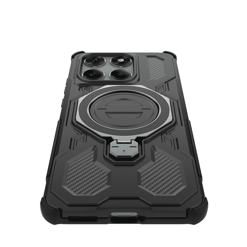Husa Motorola Edge 60 Fusion Techsuit Carbon Shield PRO, negru