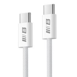 Cablu de incarcare tip C Blueo 1.2m, alb