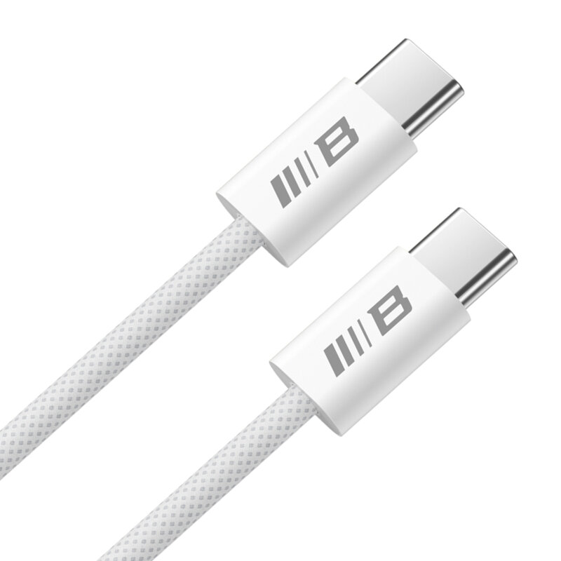 Cablu de incarcare tip C Blueo 1.2m, alb