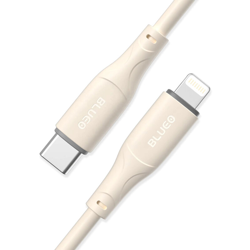 Cablu de incarcare Type-C la Lightning Ape Lengend Blueo 1.5m, gri