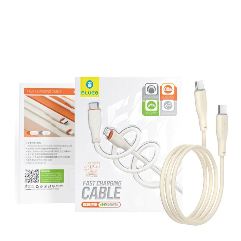 Cablu de incarcare tip C Ape Lengend Blueo 1.5m, gri