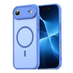 Husa iPhone 17 Air Techsuit HaloFrost II MagSafe, albastru