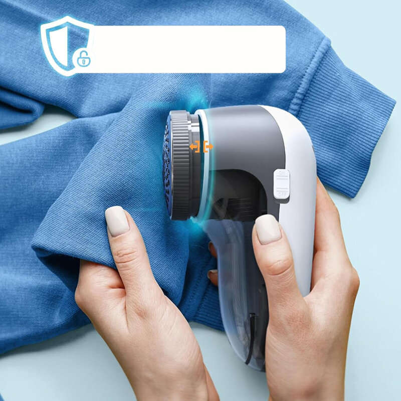 Aparat de curatat scame electric Techsuit Flufix ACS1, gri