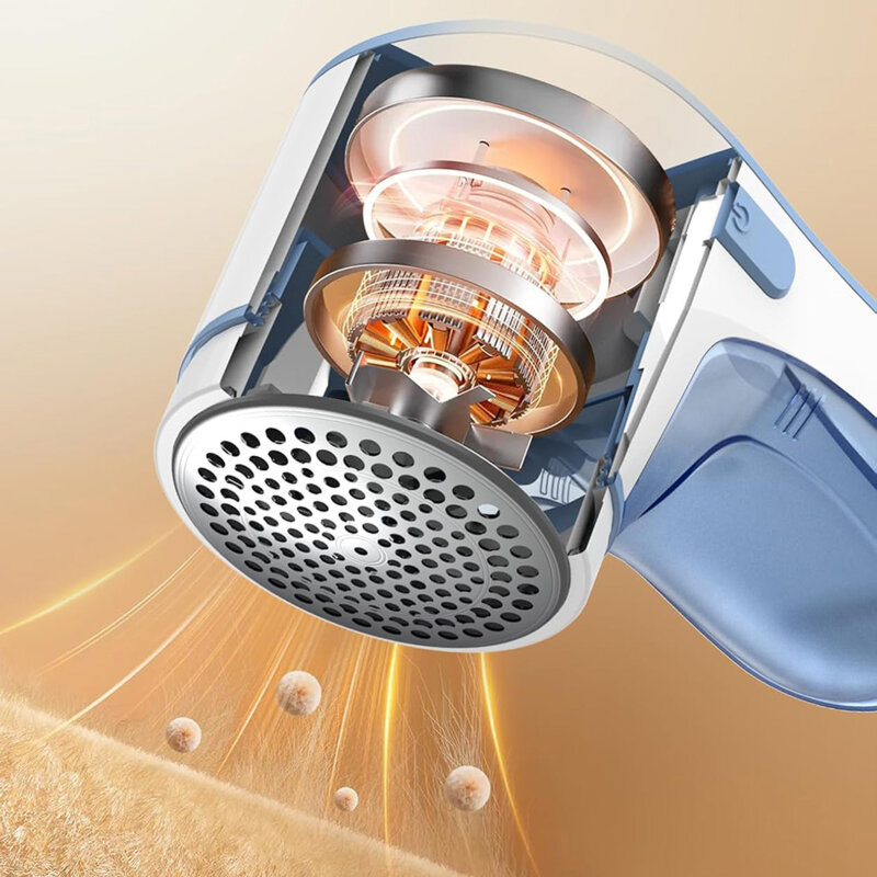 Aparat de curatat scame electric Techsuit Flufix ACS1, gri