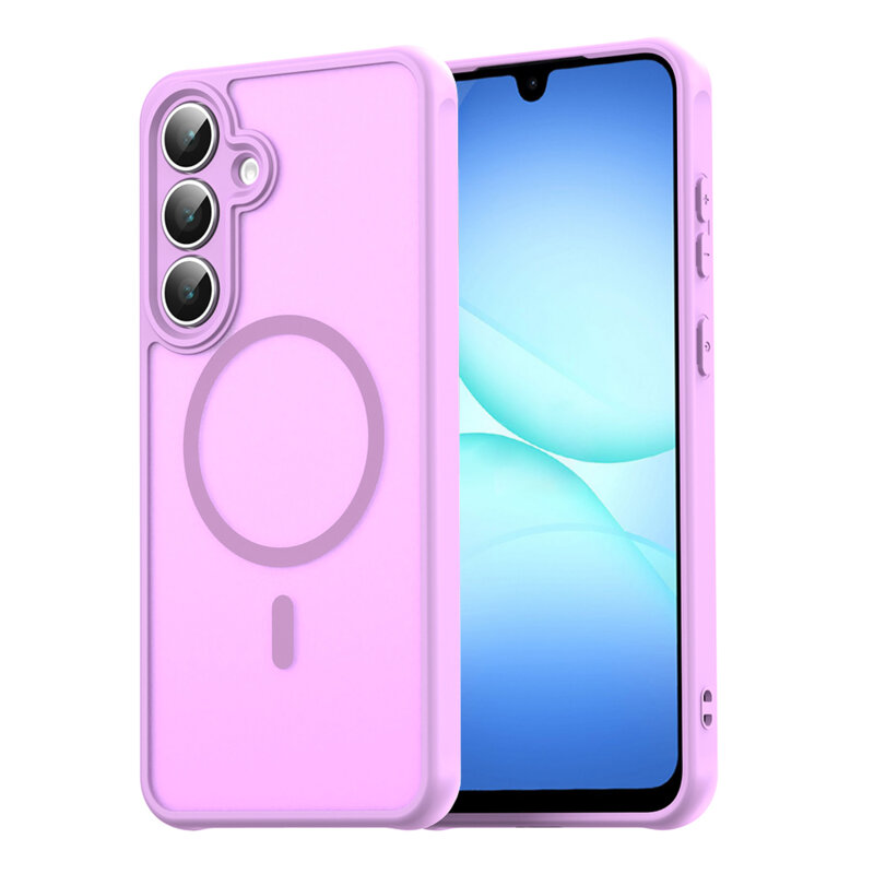 Husa Samsung Galaxy A17 5G Techsuit HaloFrost II MagSafe, roz