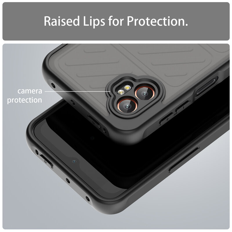 Husa Samsung Galaxy Xcover7 Pro Techsuit HaloFrost II MagSafe, bleumarin