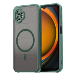 Husa Samsung Galaxy Xcover7 Pro Techsuit HaloFrost II MagSafe, verde