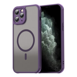 Husa iPhone 11 Pro Max Techsuit HaloFrost II MagSafe, mov