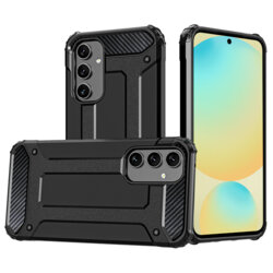 Husa Samsung Galaxy S24 FE Techsuit Hybrid Armor, negru
