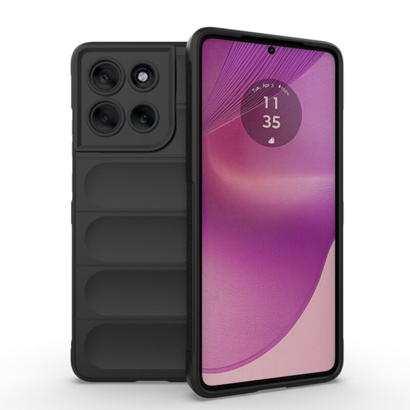 Husa Motorola Moto G86 Techsuit Magic Shield, negru