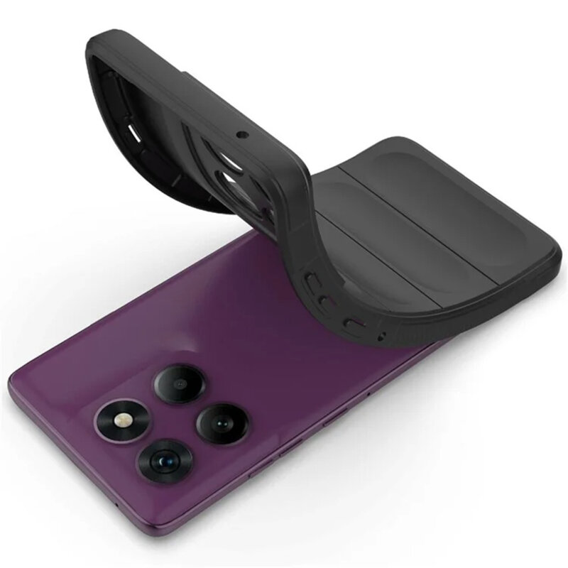 Husa Motorola Moto G86 Techsuit Magic Shield, negru