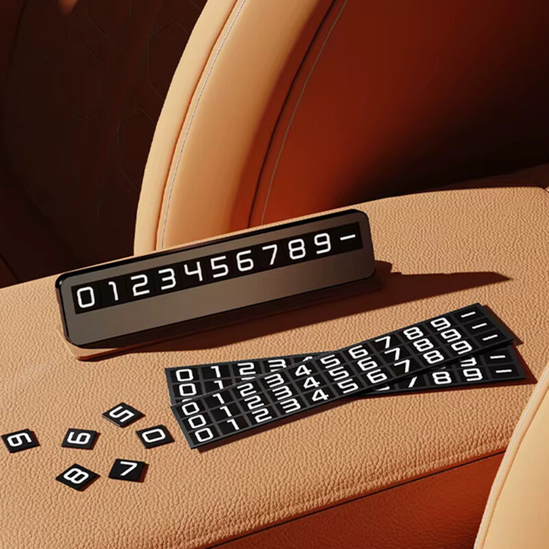 Suport numar auto premium cu cifre magnetice Techsuit DialCraft, SN1