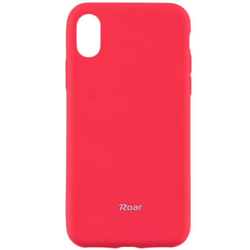 Husa iPhone XS Roar Colorful Jelly Case - Roz Mat