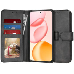 Husa 360 Honor 400 Techsuit Diary Book, negru
