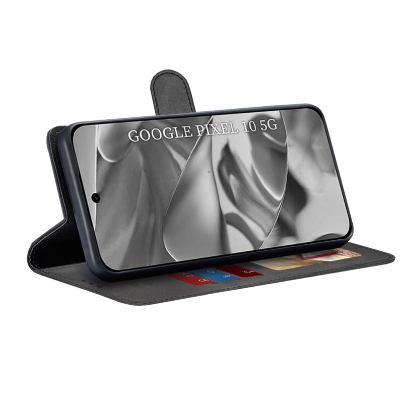 Husa 360 Google Pixel 10 Techsuit Diary Book, negru