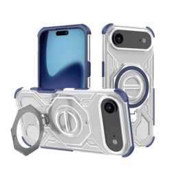 Husa iPhone 17 Air Techsuit Carbon Shield PRO, albastru