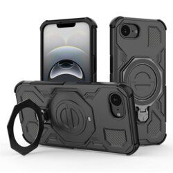 Husa iPhone 16e Techsuit Carbon Shield PRO, negru