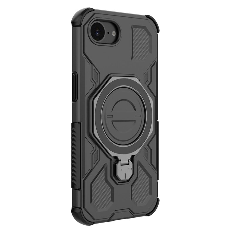 Husa iPhone 16e Techsuit Carbon Shield PRO, negru